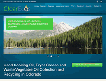 Tablet Screenshot of clearecos.com